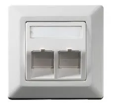 [PEDFTPCAT6] Prise INTELLINET 2 ports FTP cat 6