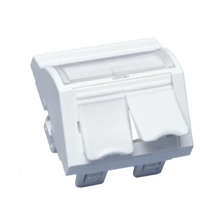 [NCS423540N] Face avant inclinée NEXANS 2 ports