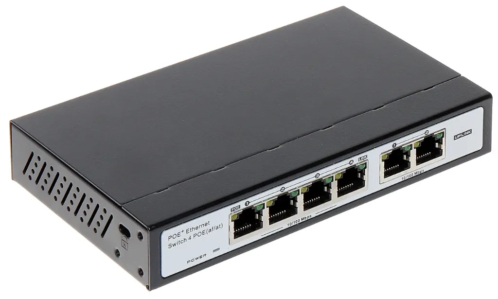 [NADO-4-POE] Switch 4 ports POE+2 ports uplink