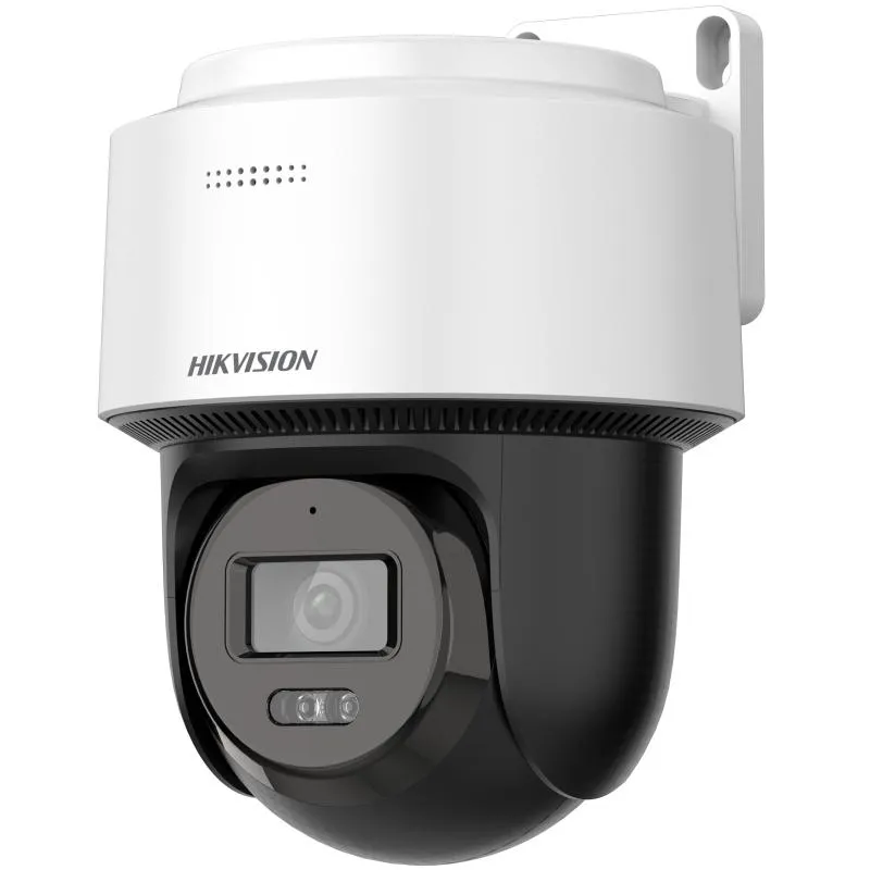 [DS-2DE2C400MWG-E(2.8mm)(O-STD)] Caméra PT fixe Bullet Hikvision à double éclairage avec audio bidirectionnel 4 MP