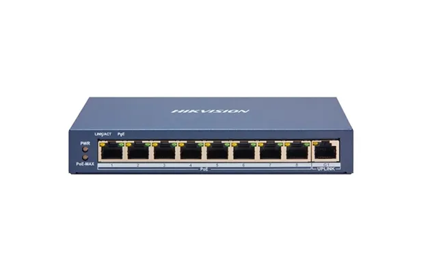 [DS-3E1309P-EI/M] Switch Manageable Hikvision 8 ports Fast Ethernet PoE