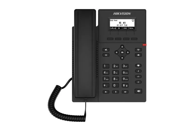 [DS-KP6000-HE1] Téléphone SIP Hikvision KP6000