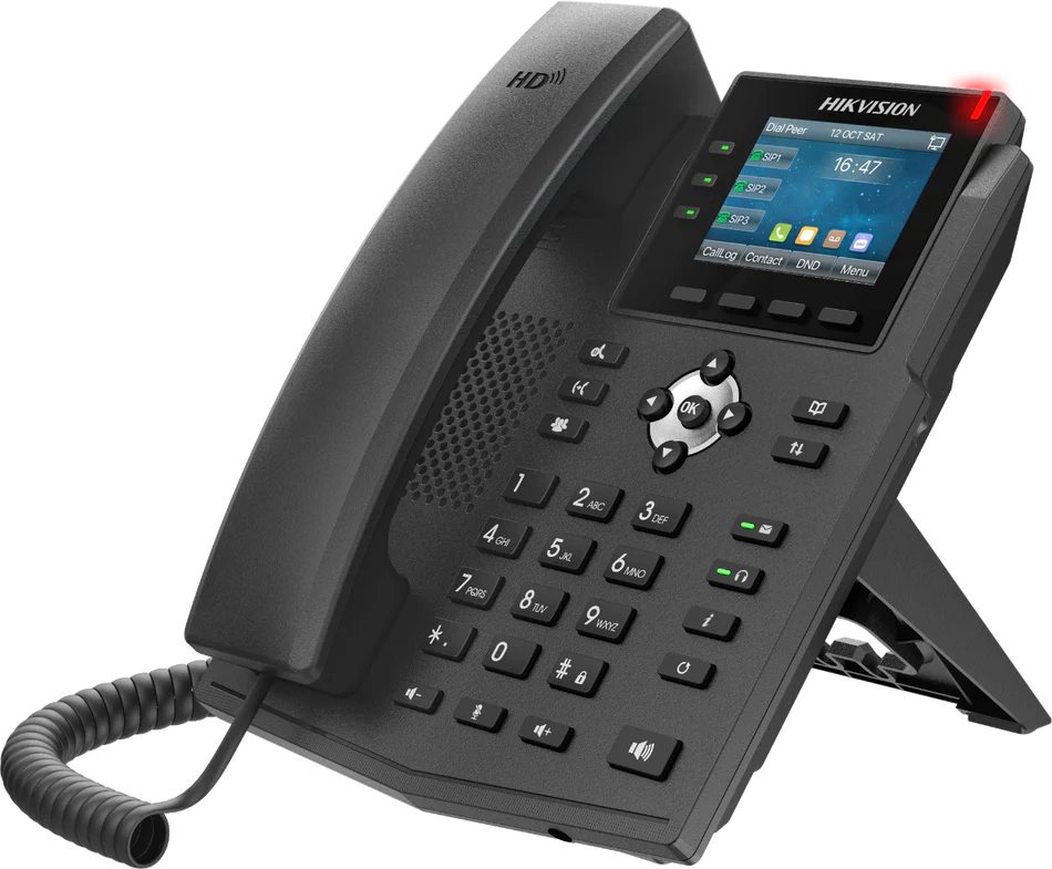 [DS-KP8000-HE1(O-STD)] Téléphone SIP Hikvision KP8000
