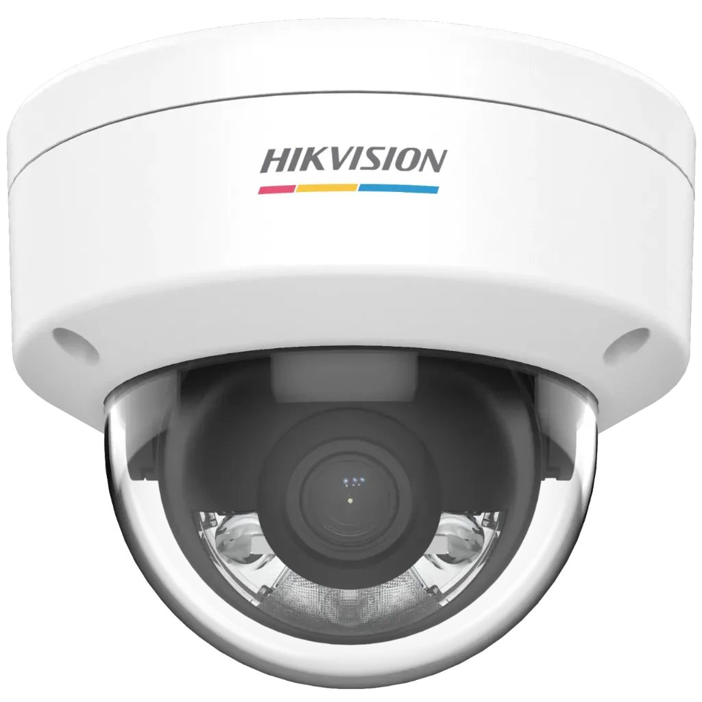 [DS-2CD1127G2H-LIU(2.8mm)] Caméra Dôme Hikvision ColorVu 2 MP hybride intelligente