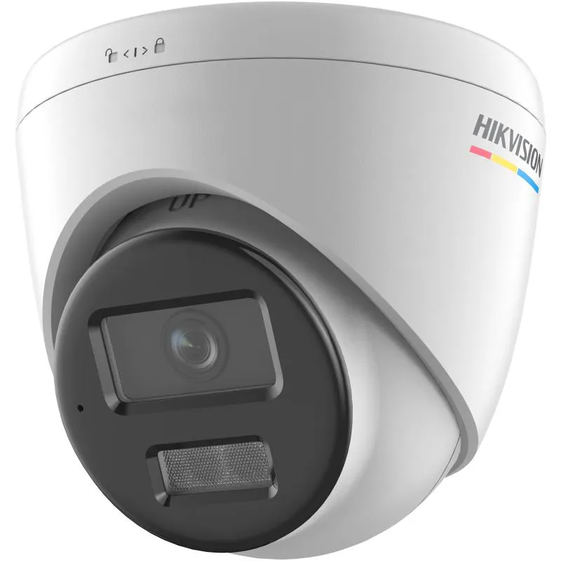 [DS-2CD1327G2H-LIU(2.8mm)] Caméra réseau IP Turret ColorVu Smart Hybrid 2 MP avec audio