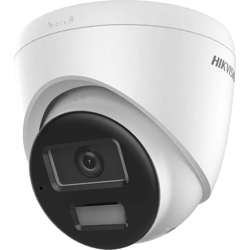 [DS-2CD1363G2-LIUF_SL(2.8mm)] Caméra Dôme Smart Hybrid Light Hikvision 6 MP avec audio bidirectionnel