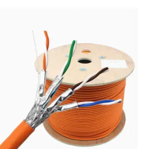 [CAT6_FTP305M] Rouleau câble Cuivre CAT6A FTP certifié 305M Orange 