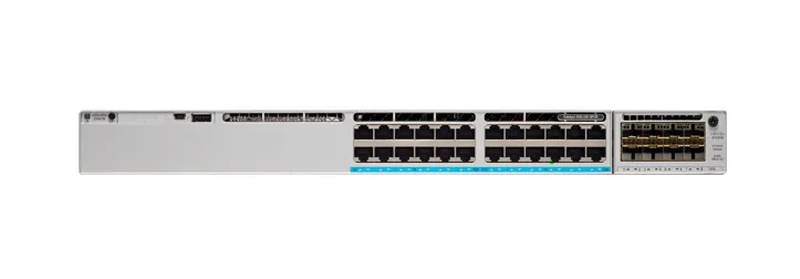 [C9300L-24P-4G-E] Switch Cisco C9300L-24P-4G-E Catalyst 9300 24-port 1G copper, with fixed 4x1G SFP uplinks, PoE+, Network Essentials