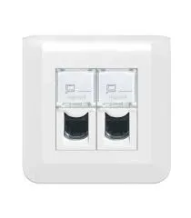 [C3508L] Prise RJ45 LEGRAND double cat 6
