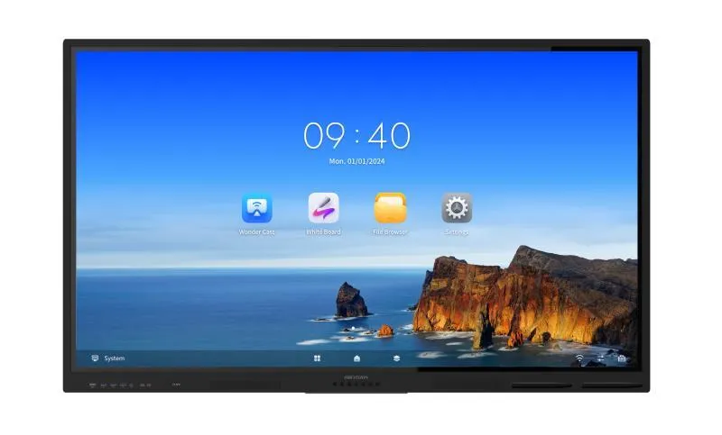 [DS-D5B75RB_EL] Ecran Interactif 4K HIKVISION Flat Panel 75 pouces EL