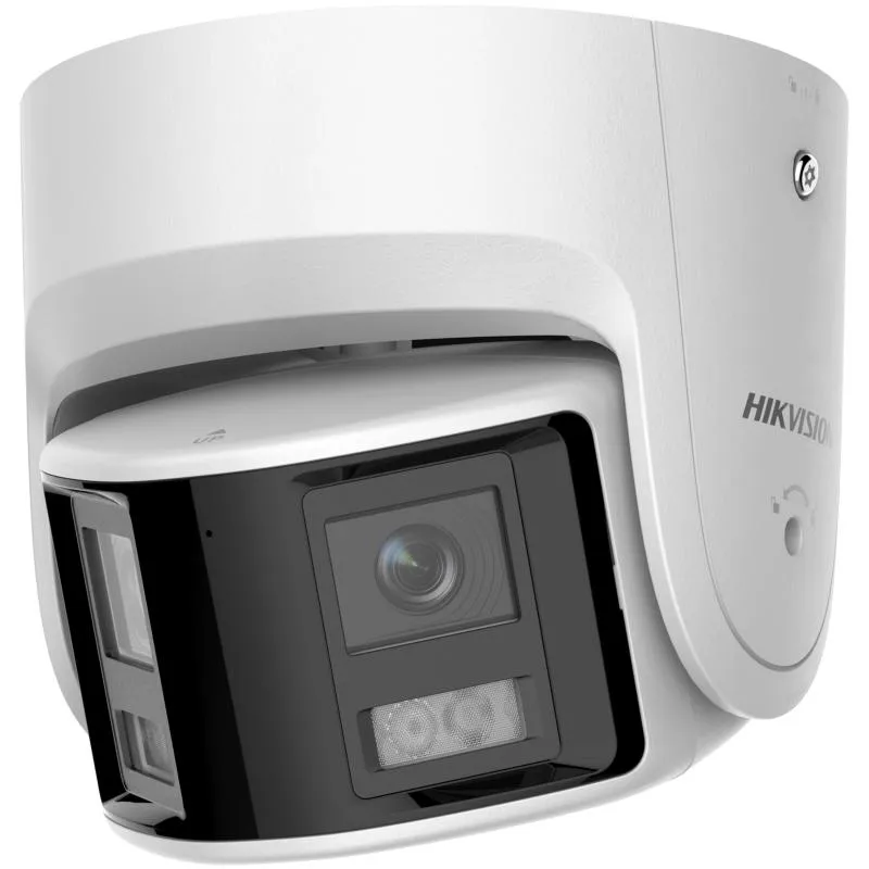 [DS-2CD2347G2P-LSU_SL] Caméra IP Panoramique Hikvision Dôme à tourelle fixe ColorVu 4 MP