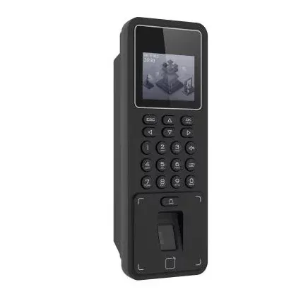 [DS-K1T808MFWX-B] Terminal d'empreinte digitale de contrôle d'accès et pointage biométrique Pro Hikvision