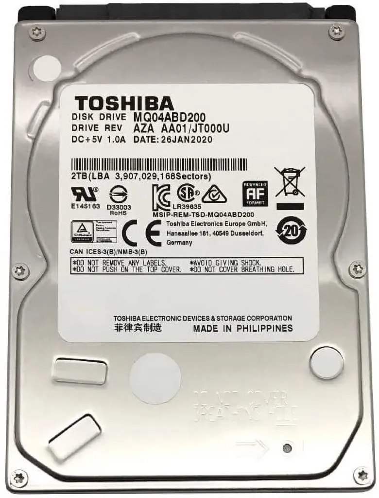 [DDTSH2TB] Disque dur TOSHIBA 2 To