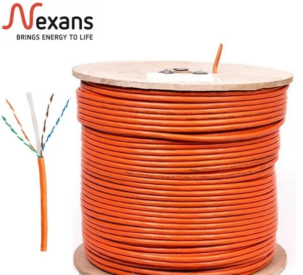 Rouleau Câble Nexans Cat6A F/FTP LSZH 500m