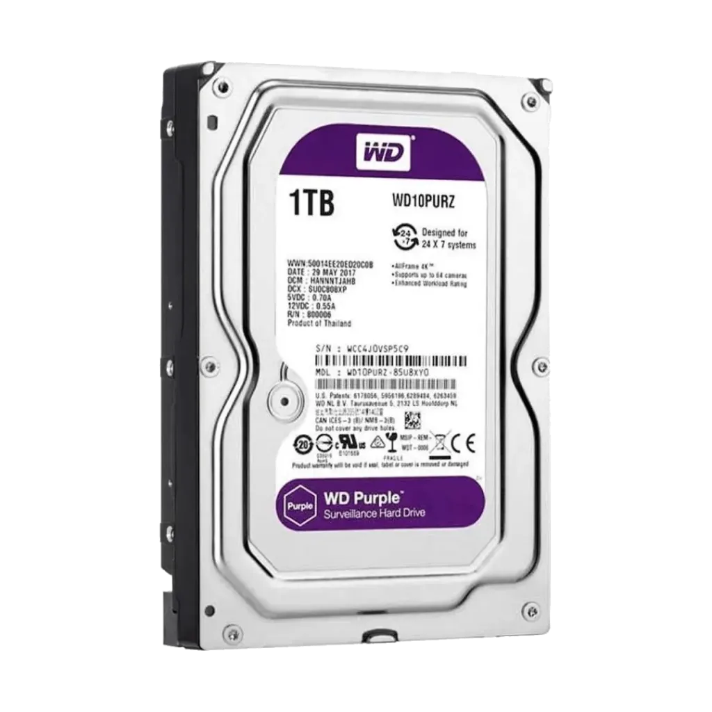 [WD10PURZ] Disque Dur Western Digital Purple 1To