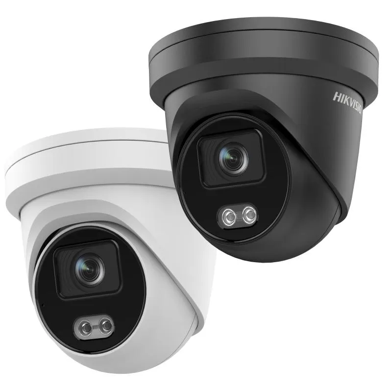 Caméra réseau à tourelle fixe ColorVu 4 MP
