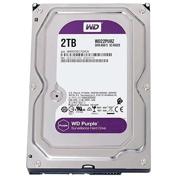 [WD22PURZ] Disque dur Western Digital SATA6Gb/s 2 TB