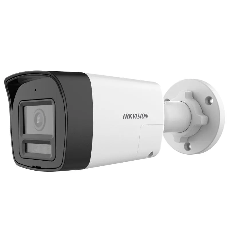[DS-2CE16D0T-LPTS(2.8mm)] Caméra fixe Bullet Hikvision 2 MP Two-Way-Audio