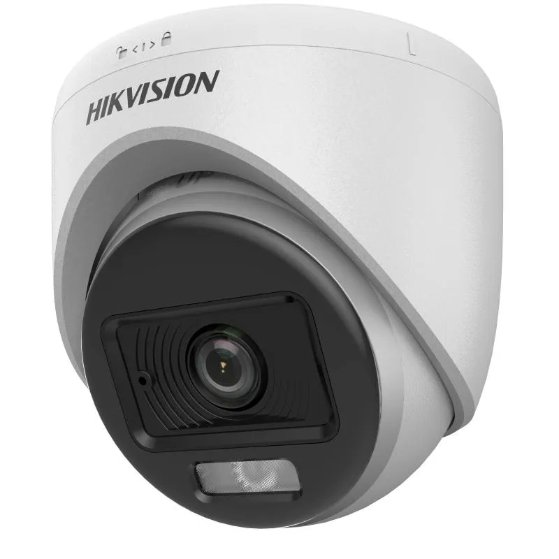 [DS-2CE70DF0T-LPFS] Caméra Hikvision hybride intelligente 2 MP avec tourelle fixe intérieure ColorVu